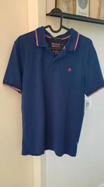 Scotch & Soda herenpolo korte mouw maat S, Blauw, Ophalen of Verzenden, Zo goed als nieuw, Scotch & Soda