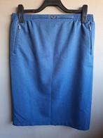 Blauwe gevoerde stretch rok van C&A, maat 42, Kleding | Dames, Rokken, Blauw, Maat 42/44 (L), Ophalen of Verzenden, Zo goed als nieuw