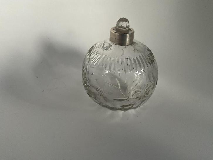 Antiek kristallen karafje, Antiek en Kunst, Curiosa en Brocante, Ophalen of Verzenden