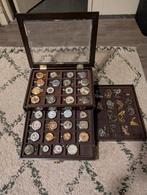 Collectie automatische zakhorloges, Sieraden, Tassen en Uiterlijk, Horloges | Heren, Ophalen of Verzenden, Nieuw, Staal, Overige merken