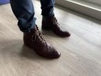 Floris van Bommel Boots heren schoenen maat 7 G1/2 mt 41 1/3, Ophalen of Verzenden, Gedragen, Bruin, Boots