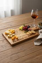 Knabbel en Babbel Houten Serveerplank, Ophalen of Verzenden, Nieuw