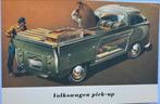 Ansichtkaart reclame voor de VW T1Pickup bus 50 jaar in 2000, Ophalen of Verzenden, 1980 tot heden, Ongelopen, Voertuig