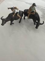 Chinees porseleinen beeldje van kind op waterbuffel, Ophalen of Verzenden