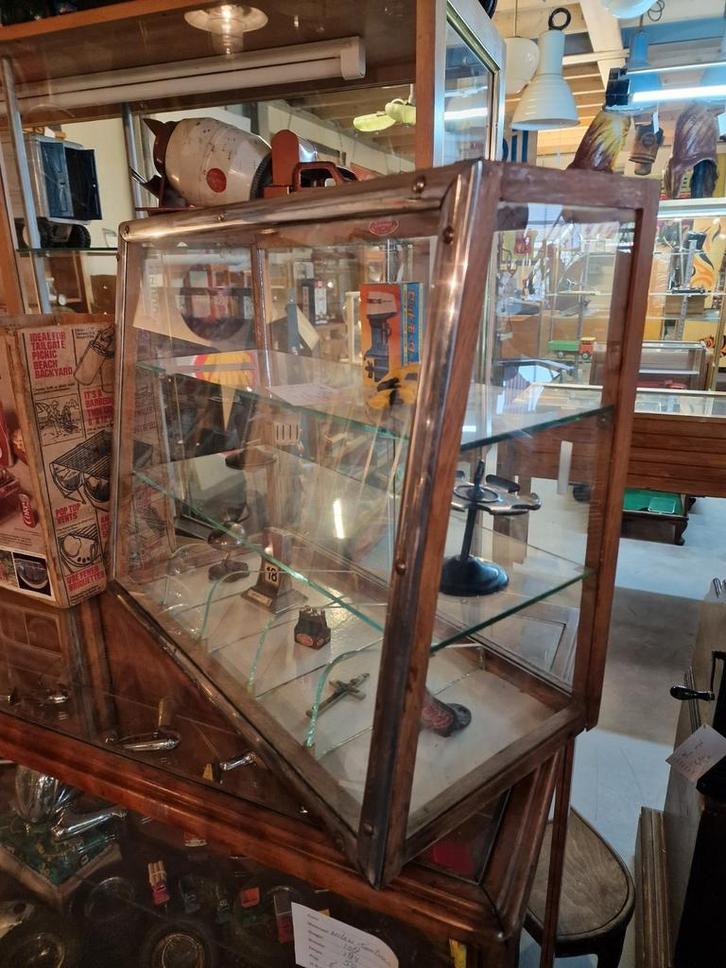 toonbank vitrine, Antiek en Kunst, Curiosa en Brocante, Ophalen