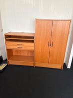 Kantoor opberg kasten met deuren en rolluik, Ophalen, Gebruikt, 100 tot 150 cm, 150 tot 200 cm