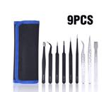 Anti-Statische pincetten set - 9 stuks, Ophalen of Verzenden, Nieuw, Gereedschap of Toebehoren