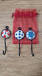 Kledinghangers - set van 3 - keramiek, metaal, Ophalen of Verzenden, Nieuw