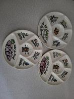Vintage Gien Fondue Borden Set van 3, Ophalen of Verzenden