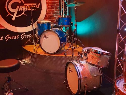 Gretsch USA sets in Blue sparcle en 60" Marine: 12/14/20, Muziek en Instrumenten, Drumstellen en Slagwerk, Nieuw, Overige merken