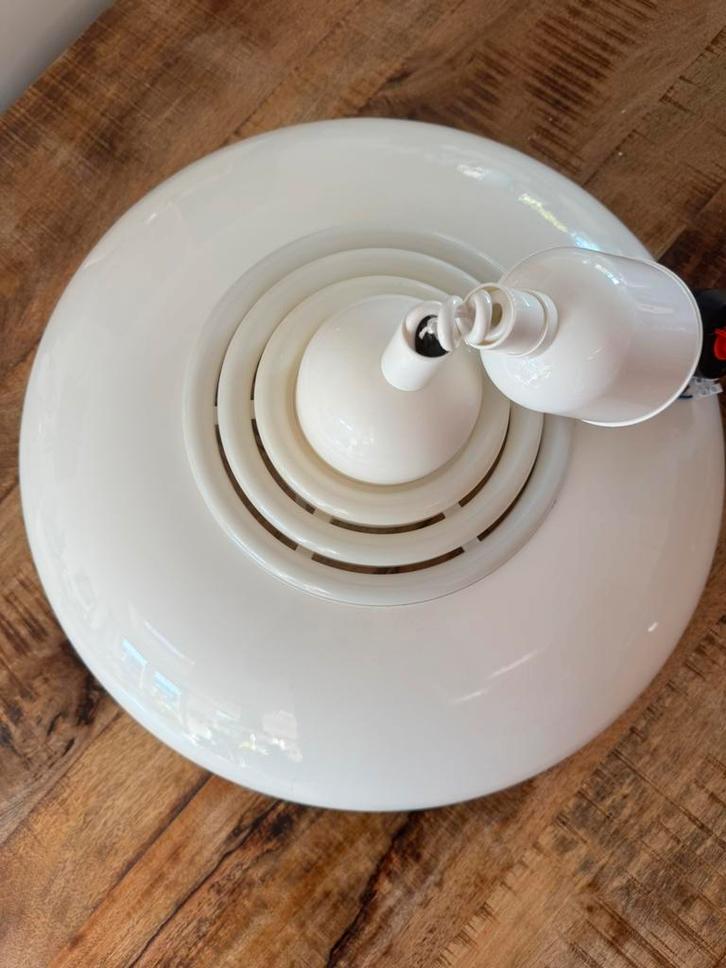 Spage Age Ufo hanglamp, Knud Christensen Electric, jaren ’70, Huis en Inrichting, Lampen | Hanglampen, Zo goed als nieuw, 75 cm of meer