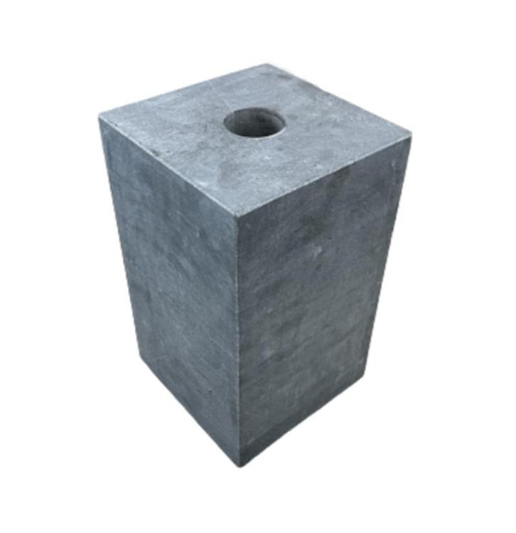 Natuurstenen sokkels / poeren 15x15x20 cm - NIEUW, Tuin en Terras, Overkappingen, Nieuw, Overige typen, Ophalen of Verzenden