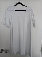 Te Koop: PLUS BASICS Tuniek,  mt 46. Wit. Travelstof., Kleding | Dames, Grote Maten, Plus Basics, Ophalen of Verzenden, Zo goed als nieuw