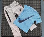 👖👕 Nike jongens set Tech fleece broek en t-shirt 137/147CM, Broek, Gebruikt, Jongen of Meisje, Ophalen of Verzenden