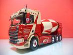 TEKNO SCANIA NEXT GEN MUSSCHE TRANSPORT 86739, Hobby en Vrije tijd, Modelauto's | 1:50, Ophalen of Verzenden, Nieuw, Bus of Vrachtwagen