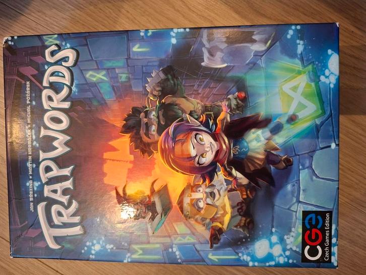 Trapwords - CGE games - engelstalig, Hobby en Vrije tijd, Gezelschapsspellen | Bordspellen, Zo goed als nieuw, Ophalen of Verzenden