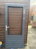 Merbau houten deur met 3-punt sluiting, Doe-het-zelf en Verbouw, Deuren en Horren, Gebruikt, 80 tot 100 cm, Ophalen of Verzenden