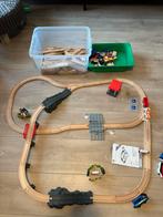 Grote houten treinbaan, Kinderen en Baby's, Speelgoed | Thomas de Trein, Gebruikt, Ophalen