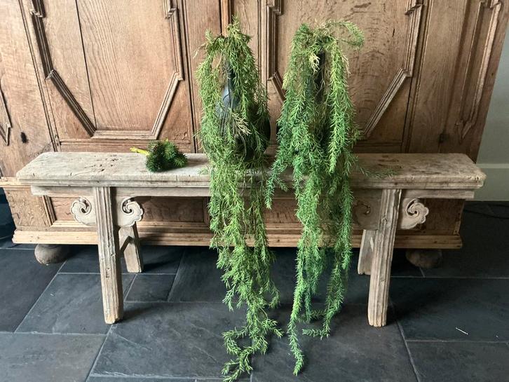 Nieuw hele grote varen hangende kunsttakken 150 cm, Huis en Inrichting, Woonaccessoires | Kunstplanten en Kunstbloemen, Nieuw