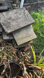 Gratis 20 grindtegels  ophalen in Doetinchem, Tuin en Terras, Tegels en Klinkers, Ophalen of Verzenden, Gebruikt, Beton, Terrastegels