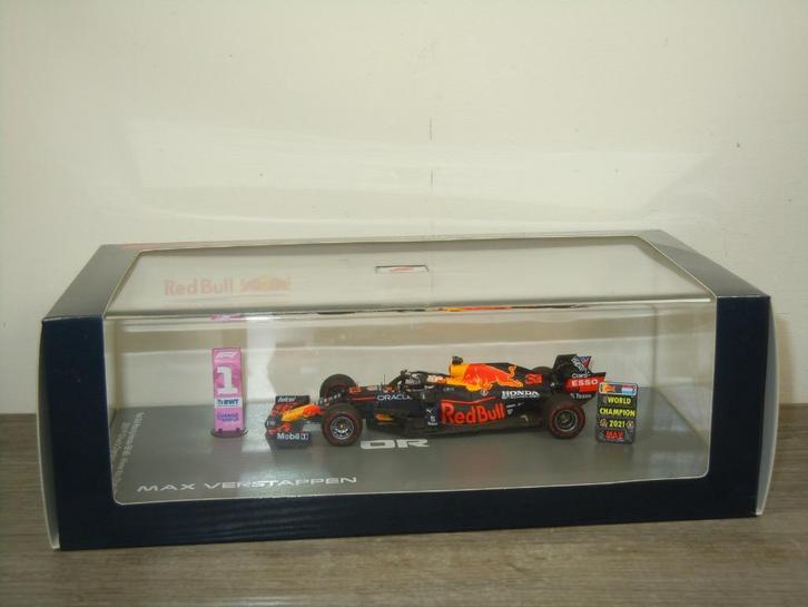Red Bull Racing Honda RB16B Max Verstappen - Spark S7861, Hobby en Vrije tijd, Modelauto's | 1:43, Zo goed als nieuw, Auto, Overige merken
