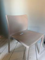 Grijze kunststof stoel, Ophalen, Kunststof, Gebruikt, Eén