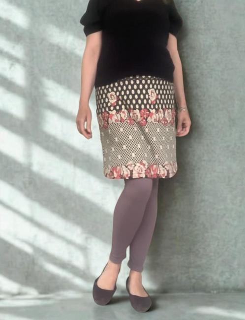 King Louie rok, Kleding | Dames, Rokken, Zo goed als nieuw, Maat 42/44 (L), Overige kleuren, Boven de knie, Ophalen of Verzenden