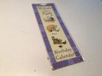 Winnie the Pooh birtday Calender nieuw, Ophalen of Verzenden, Winnie de Poeh of vrienden, Nieuw, Overige typen