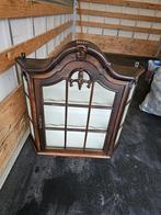 Schitterend mahonie houten hangkastje!, Ophalen of Verzenden, Rechthoekig