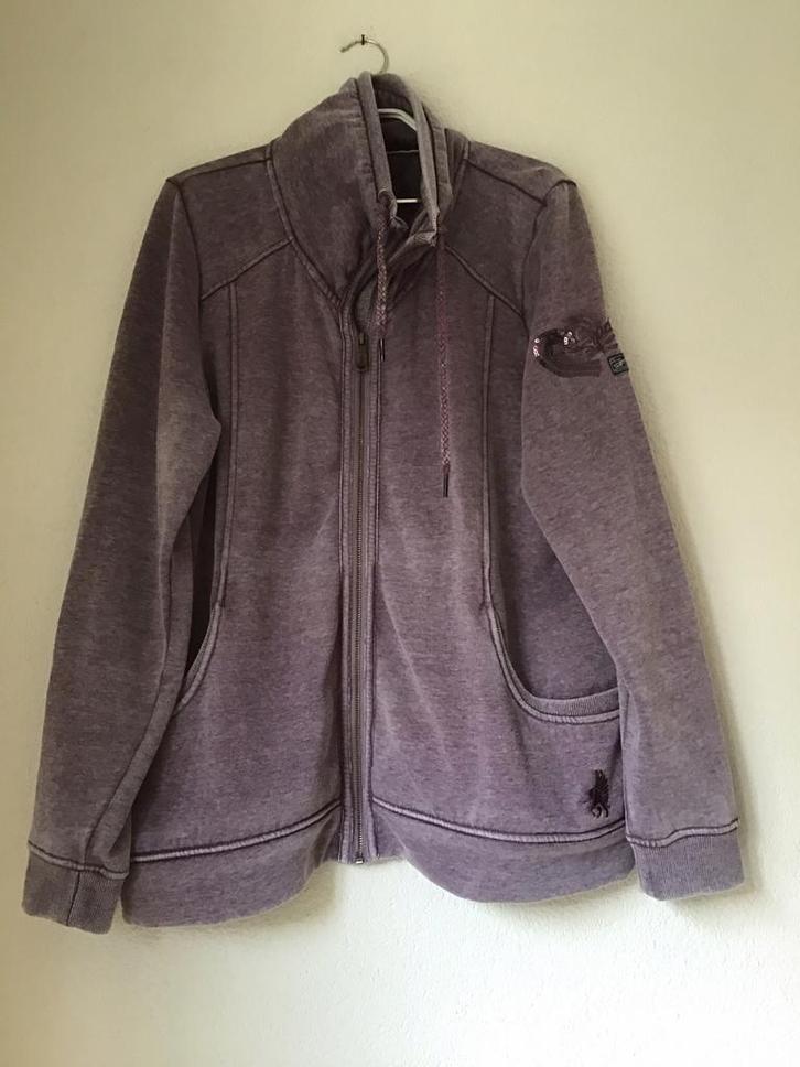 S’questo Vest Lila maat 42, Kleding | Dames, Truien en Vesten, Zo goed als nieuw, Maat 42/44 (L), Overige kleuren, Ophalen of Verzenden