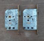 2x Gebruikt Messing Nemef Toilet - Badkamerslot, Ophalen, Gebruikt