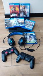 Playstation 4 met 6 games!, Met 2 controllers, Ophalen of Verzenden, Zo goed als nieuw, 1 TB