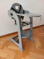 Tiamo Meegroeistoel Grijs - Kinderstoel, Ophalen, Gebruikt, Meegroeistoel, Stoelverkleiner