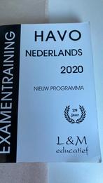 Gert P. Broekema - Examentraining Havo Nederlands 2020, HAVO, Nederlands, Ophalen of Verzenden, Gert P. Broekema