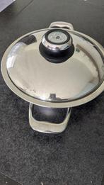 AMC premium wok/pan 3 liter, Huis en Inrichting, Keuken | Potten en Pannen, Ophalen, Gebruikt, Rvs, Keramische plaat