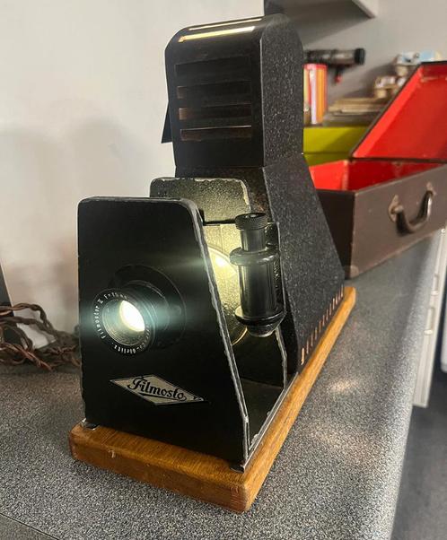 Filmosto projector ca. 1935 voor filmstroken, Antiek en Kunst, Antiek | Tv's en Audio, Ophalen of Verzenden