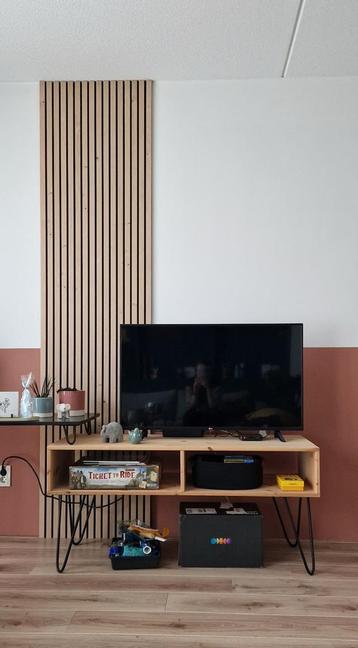 3D akoestisch paneel licht eiken op zwart beschikbaar voor biedingen