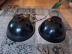 Hanglampen 2 stuks - zwart, Ophalen, Gebruikt, Minder dan 50 cm