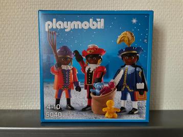 Playmobil 5040 Set - 3 Zwarte Pietjes .. Nieuw in Doosje beschikbaar voor biedingen