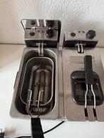 Dubbele frituurpan, Witgoed en Apparatuur, Frituurpannen, 4 liter of meer, Ophalen, Zo goed als nieuw, Uitneembare binnenpan