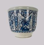 Royal Sphinx By Boch Delfts bloempot Pot M24, Tuin en Terras, Verzenden, Rond, Zo goed als nieuw, Aardewerk