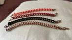 SuperTrash armbanden, Sieraden, Tassen en Uiterlijk, Armbanden, Ophalen of Verzenden, Zo goed als nieuw, Zwart