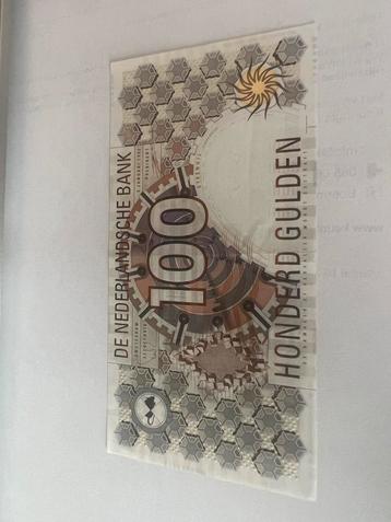 100 Gulden Biljet - Laatste Uitgifte - UMC beschikbaar voor biedingen