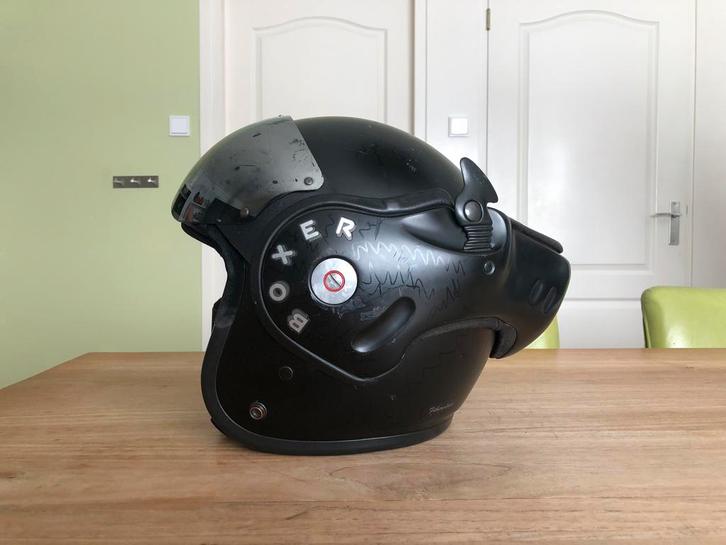 Roof Boxer - SM, Motoren, Kleding | Motorhelmen, Systeemhelm, M, Overige merken, Tweedehands, Ophalen of Verzenden