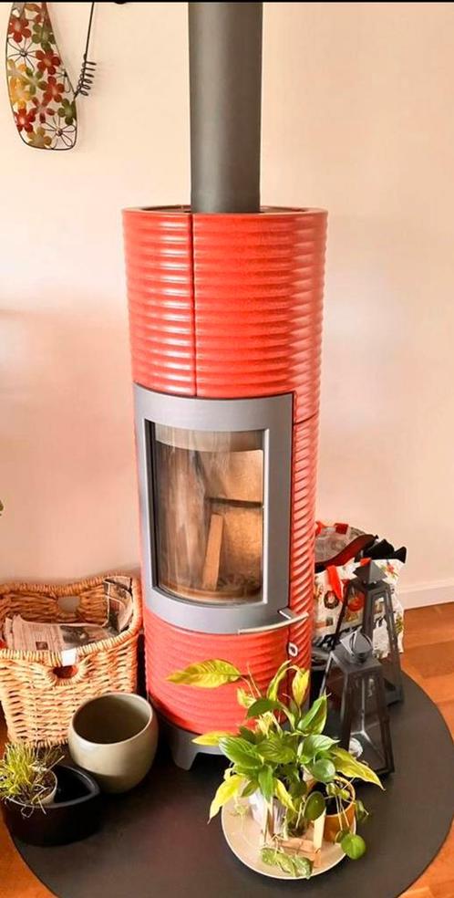 Hase Lisboa draaibare houtkachel, Huis en Inrichting, Kachels, Gebruikt, Vrijstaand, Houtkachel, Hout, Ophalen
