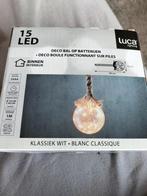 Twee stuks Deco bal op batterijen, Huis en Inrichting, Ophalen of Verzenden, Zo goed als nieuw