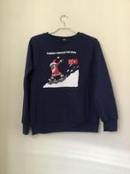 Y.F.K. Kerst Sweater donkerblauw maat 146/152, Ophalen of Verzenden, Zo goed als nieuw