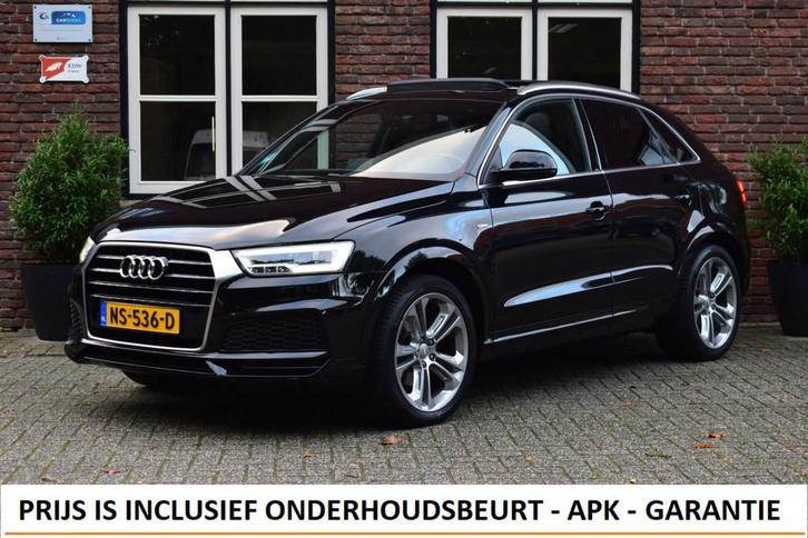 Audi Q3 1.4 TFSI S-tronic Aut. 2X S-Line Sport Trekhaak | Pa, Auto's, Audi, Bedrijf, Te koop, Q3, ABS, Airbags, Airconditioning