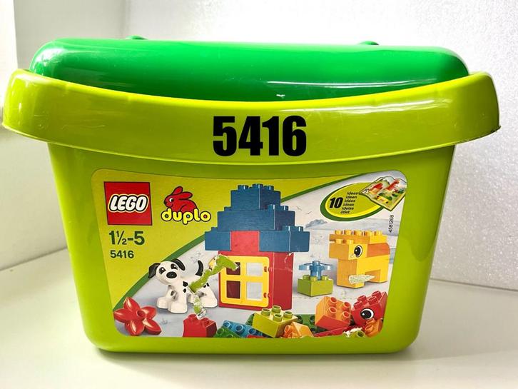 Lego DUPLO 5416 - Basis Set met Doos, Kinderen en Baby's, Speelgoed | Duplo en Lego, Gebruikt, Duplo, Ophalen of Verzenden