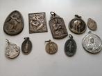 Medaillons religieuze figuren, voornamelijk maria-C, Postzegels en Munten, Penningen en Medailles, Overige materialen, Ophalen of Verzenden